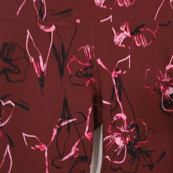 Fabletics Salar Powerflex Leggings XS 7/8 Versilla Black Cherry NWT B76 - Picture 6 of 7